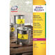 Etiket Avery L6111-20 210x297mm geel 20 stuks