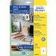 Etiket Avery LR3478-10 210x297mm recycled wit 10 stuks