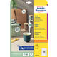 Etiket Avery L3416-10 rond 60mm wit 120 stuks
