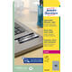 Etiket Avery L6129-20 rond 30mm zilver 960 stuks