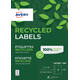 Etiket Avery LR7169-100 99.1x139 mm recycled wit 400 stuks