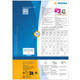Etiket HERMA 10781 97x42.3mm wit 960 stuks