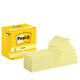 Memoblok Post-it Z-Note R350 76x127mm geel 12 stuks