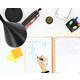 Collegeblok Oxford School A4+ lijn 23-gaats 160 pagina's 80gr pastel assorti 3 stuks