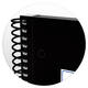 Notitieboek Oxford Classic Europeanbook A4+ 4-gaats ruit 160 pagina's zwart