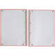 Notitieboek Oxford Touch Europeanbook A4+ 4-gaats lijn 160 pagina's pastel roze