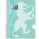 Collegeblok Oxford School A4+ lijn 23-gaats 160 pagina's 80gr pastel assorti 3 stuks