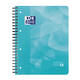 Projectboek Oxford School A4+ lijn 4-gaats 240 pagina's 80gr aqua