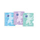 Collegeblok Oxford School A5+ lijn 17-gaats 160 pagina's 80gr pastel assorti 3 stuks