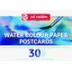 Aquarelverfpapier Talens Art Creation 30 vel 200gr 148x105mm blauw
