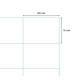 Etiket Qbasic A4 1.000 vel 105x74 mm 8000 labels