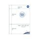 Retourlabel DHL IEZZY A4 1.000 vel 210x102mm 1000 labels