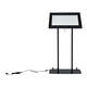 Menu vitrinekast Europel 2x A4 LED