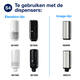 Handdesinfectie Tork S4 Premium alcoholgel ongeparfumeerd 1000 ml 424103