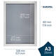Kliklijst Europel A3 25mm mat wit