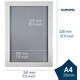 Kliklijst Europel A4 25mm mat wit
