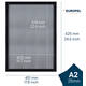 Kliklijst Europel A2 25mm mat zwart