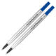 Rollerpenvulling Parker Quink medium blauw blister à 2 stuks