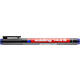 Viltstift edding 143 schuin 1-3mm blauw