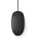 Muis HP 128 laser bedraad zwart