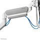 Monitorarm Neomounts NEXT Core dual 17-32" wit