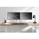 Monitorarm Neomounts NEXT Core dual 17-32" wit
