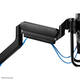 Monitorarm Neomounts NEXT Core dual 17-32" zwart