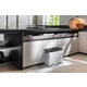 Pedaalemmer EKO Essential Recycler 2x22 liter rvs