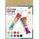 Glitterpapier Folia 1-zijdig 24x34cm 170gr 10 vel assorti