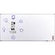 Whiteboard Legamaster UNITE 100x200cm