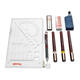 Tekenset rOtring Isograph college 0.25mm, 0.35mm en 0.5mm 34 stuks