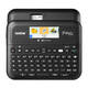 Labelprinter Brother P-touch TZe PT-D610BT desktop qwerty 24mm zwart in koffer
