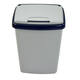Afvalbak Vepa Bins bekerinzet 5-gaats 50 liter grijs