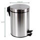 Pedaalemmer BRASQ 20 liter rvs