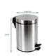 Pedaalemmer BRASQ 12 liter rvs