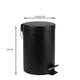 Pedaalemmer BRASQ 12 liter zwart