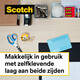 Plakband Scotch Magic 665 19mmx33m dubbelzijdig