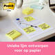 Memoblok 3M Post-it 655 76x127mm geel 16 + 4 gratis