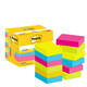 Memoblok 3M Post-it 653 38x51mm neon assorti kleur 12 stuks