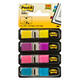 Indextabs 3M Post-it 683 11.9x43.2mm 4 kleuren 140 stuks