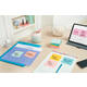 Memoblok 3M Post-it 654 76x76mm Beachside Colour 6 stuks
