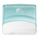 Reinigingsdoekdispenser Tork W4 Performance gevouwen turquoise 654000