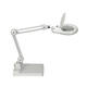 Loeplamp MAUL Viso LED met voet wit