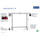 Garderoberek MAUL Limbo 156x127(tot 220)x50cm mobiel (zijarmen)