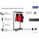 Garderoberek MAUL Bolero 166x78x46cm mobiel