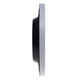 Wandklok MAUL Step RC Ø30x5cm kunststof wit/wit