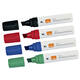 Whiteboardmarker Nobo Glide schuin assorti 10mm 4stuks