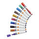 Whiteboardmarker Nobo Liquid ink rond assorti 3mm 10stuks