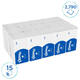 Handdoek Kleenex i-vouw 2-laags 215x212mm 15x186 vel wit 6789
