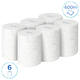 Handdoekrol Kleenex Ultra Slimroll 2-laags 100m wit 6781